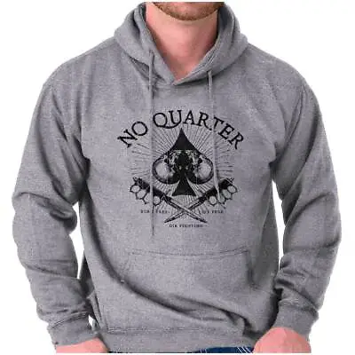 No Quarter Flag Defend Freedom Military Hoodie Hooded Sweatshirt Men Women • $34.99