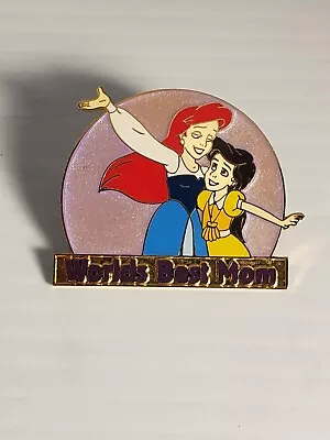 Little Mermaid Ariel & Melody World's Best Mom Happy Mother's Day Disney Pin • $19.95