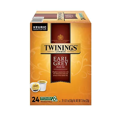 Premium Earl Grey K-Cup Pods For Keurig - Exquisite Caffeinated Black Tea With S • $21.49