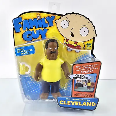 Family Guy CLEVELAND Figure Interactive World Playmates 2011 NEW • $27.95