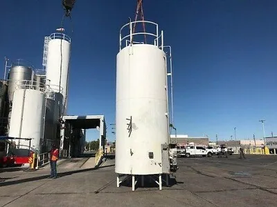 Cherry Burrell 5000 Gallon Jacketed Stainless Steel Silo W/ Side Mixer • $12000