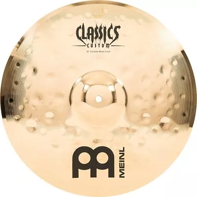 Meinl Classics Custom Extreme Metal 16  Crash Cymbal/New-Warranty/# CC16EMC-B • $159.99