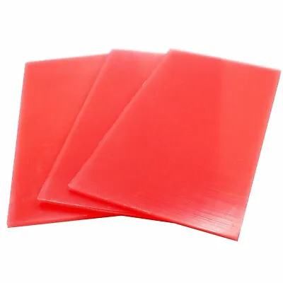 $25 • Buy Dental Lab Base Plate Wax Red Extra Tough 500 Gr 20 Units 165mm X 90mm