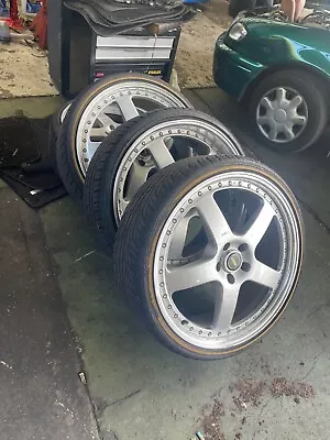 HOLDEN COMMODORE VE TO VF WHEELS PACKAGE: 22x8.5 22x9.5 Simmons FR-1 + TYRES • $1999