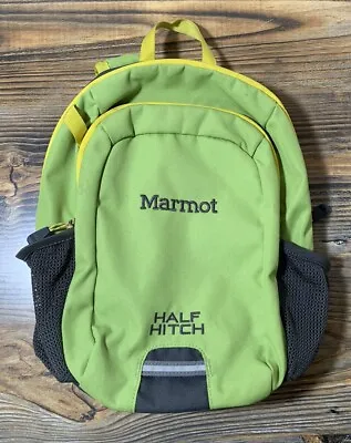 Marmot Half Hitch Backpack Small Day Pack Youth Child School Book Bag Yellow • $17.98