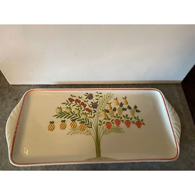 Villeroy & Boch Bon Appetit  Design  Sandwich Tray Platter 13 Inches  #1234 • $40