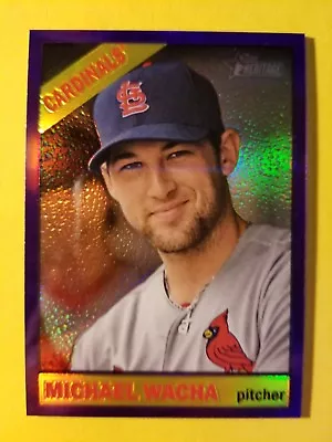 Michael Wacha (sp) Purple Refractor #thc-320 Cardinals - 2015 Topps Heritage • $2.79