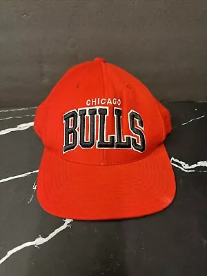 MITCHELL & NESS Hardwood Classics Chicago Bulls Red Snapback Hat • $20
