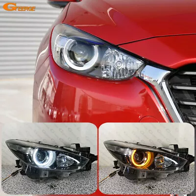 For Mazda 3 Mazda3 Axela BM BN A/W Switchback Led Angel Eyes Halo Rings • $22.41