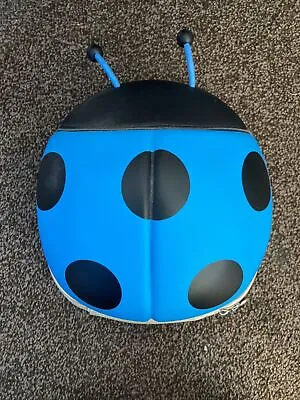 Child’s Blue Ladybird Backpack Bag • £4