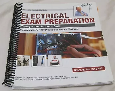 Mike Holt's Illustrated Guide To Electrical Exam Preparation 2014 • $24.99