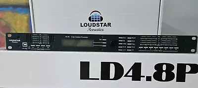 Loudspeaker Management System 4 X 8 Audio Processor Loudstar Acoustics LD4.8P • $432