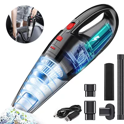 Home Rechargeable Car Vacuum Cleaner Wireless Handheld Vaccum Cleaner Wet Dry • $23.99