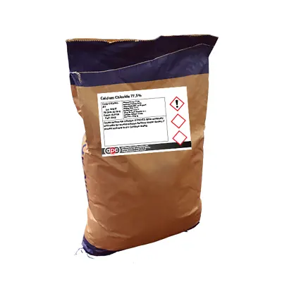 Calcium Chloride 77.5% 25Kg *Free Shipping* *Professional Seller* • £97.15