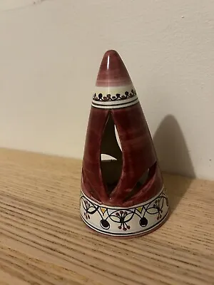 Italian Woman Candle Cover Cloche Romolo Apicella Vietri • $15