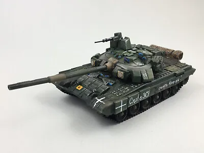 Pro Painted T-90A Captured By Ukrainian Army Diecast Tank De Agostini 1/72 Scale • $60