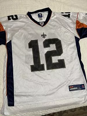 REEBOK NFL NEW ORLEANS SAINTS MARQUES COLSTON #12 Football JERSEY Size XL • $29.99