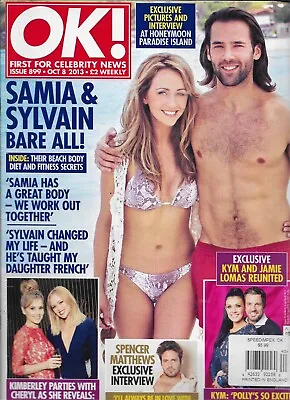 OK Magazine Samia  Ghadie Sylvain Longchambon Jackie Collins Spencer Matthews • £16.36