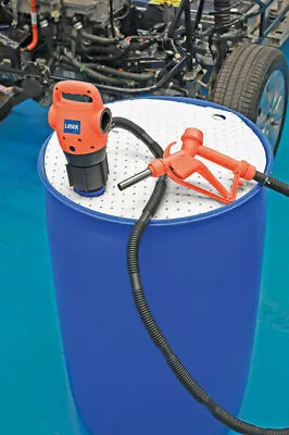 Dual Powered  - Mains + 12v Electric Drum Barrel Pump For Diesel - 205L  19L/PM • £146.02