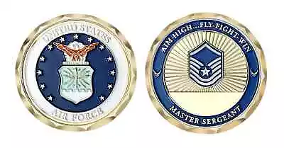 Air Force Master Sergeant 1.75  Usaf Challenge Coin • $36.99