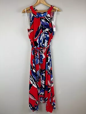 Stella Womens Floral Sleeveless Maxi Dress Size 12 (New) • $59