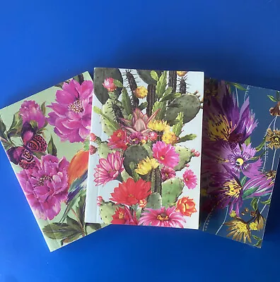 Matthew Williamson Flowers Deluxe Mini Notebook Set • £9.99