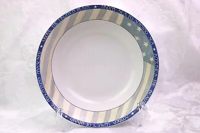 America The Beautiful Soup Bowl Sakura Warren Kimble Patriotic Flag Coupe • $5.99
