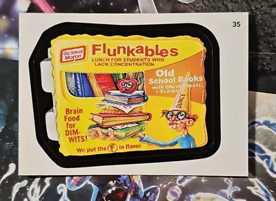 2011 Topps Wacky Packages All New Series 8 (#35) Flunkables • $1.99