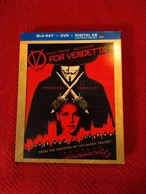$5.25 • Buy V For Vendetta (Blu-ray/DVD, 2005, 2-Disc Set, No Digital, With Slipcover)