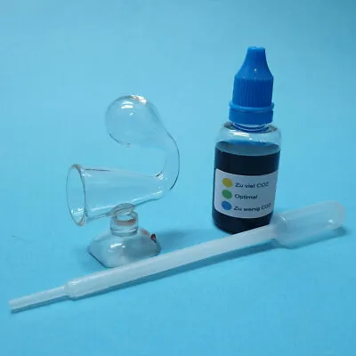 $13.72 • Buy CO2 Set (dropchecker + Measuring Solution + Pipette) 20mg 30mg Continuous Test