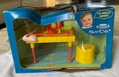 HTF Vintage Suzy Cute Baby Feeding Chair By Topper Toys- Never Removed From Box! • $55