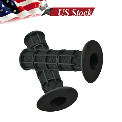 Universal 22mm 7/8  ATV Dirt Bike Hand Grips Handlebar For Honda Kawasaki Suzuki • $8.99