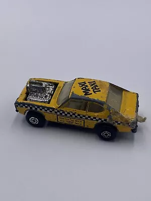 VINTAGE Matchbox Lesney Rolamatics Maxi Taxi No.72 Dated 1973 • $12