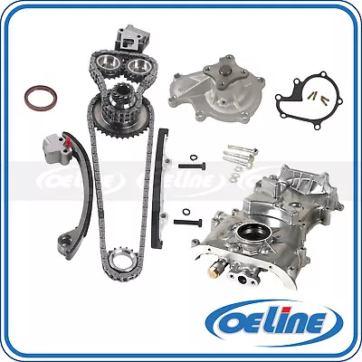 Timing Chain Kit For 93-97 Nissan Altima KA24DE  W/ Water Pump And Oil Pump • $115.99