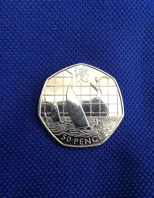 A Rare 2012 Olympics 50p Coin Sailing. • £1.60