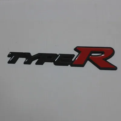 £8.39 • Buy 1x Black TYPE-R Metal Sticker Emblem Decal Badge SUV Racing AWD Engine Motors 3D