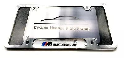 Chrome License Plate Frame - BMW Motorsport • $18.47