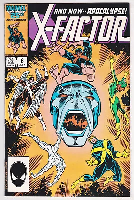 X-Factor #6 Near Mint Minus 9.2 First Appearance Of Apocalypse 1986 • $99.99