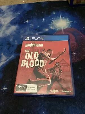 PS4 Wolfenstein The Old Blood Bethesda FREE SHIPPING • $10