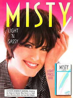 Misty Cigarette Ad #41 Rare 1997 Vintage Out Of Print  • $9.99