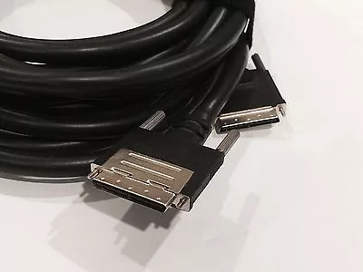 2 X 13ft Foxconn SCSI-5 (VHDCI) 0.8mm To SCSI-3 (HPDB68) 68-Pin Male/Male Cables • $98