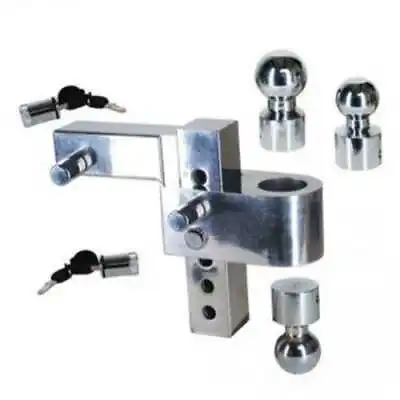 Trailer Hitch Aluma-Tow 3 Ball Hitch 1-7/8  2  And 2-5/16  6-7/8  Drop Or Rise • $181.67