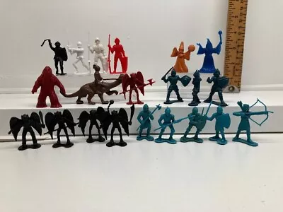 Vintage Set Of 20 Fantasy Figures From DFC Toyco MPC! 19 Different Sculpts! • $24