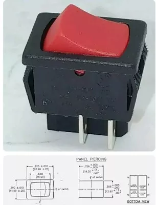 $8.38 • Buy NEW Genuine SHOP VAC SHOPVAC Vacuum Wet & Dry ON / OFF Switch RED Rocker Switch