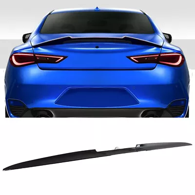 For Infiniti G35 G37 Sedan Coupe Rear Roof Trunk Spoiler Lip Tail Wing Ducktail • $59.53