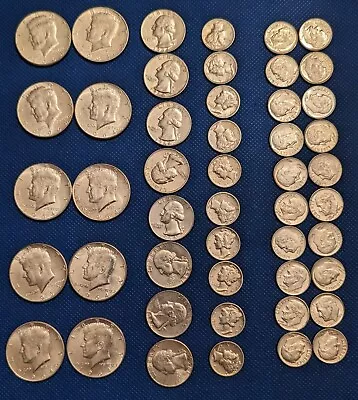 90% Silver $10 Face Value Mix Lot All - AU To BU • $260