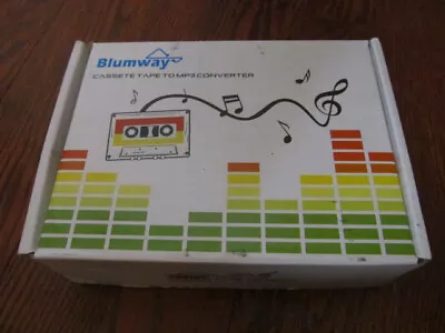 Blumway Cassette Tape To MP3 Converter • $24.95