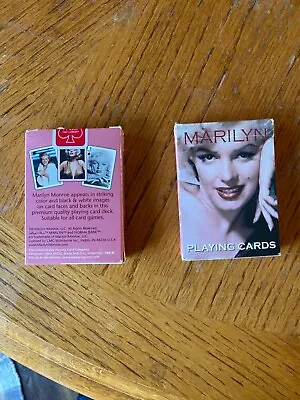 Vintage Marilyn Monroe Playing Cards - New- Lot Has 2 Decks!! • $22