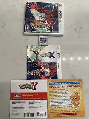 Pokemon Y - Nintendo 3DS - CIB Complete  • $32