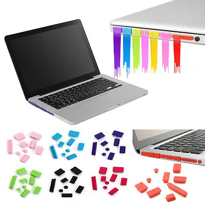 9pcs Protector Silicone Anti Dust Plug Ports Cover Set For MacBook Pro 13  15  • $0.99